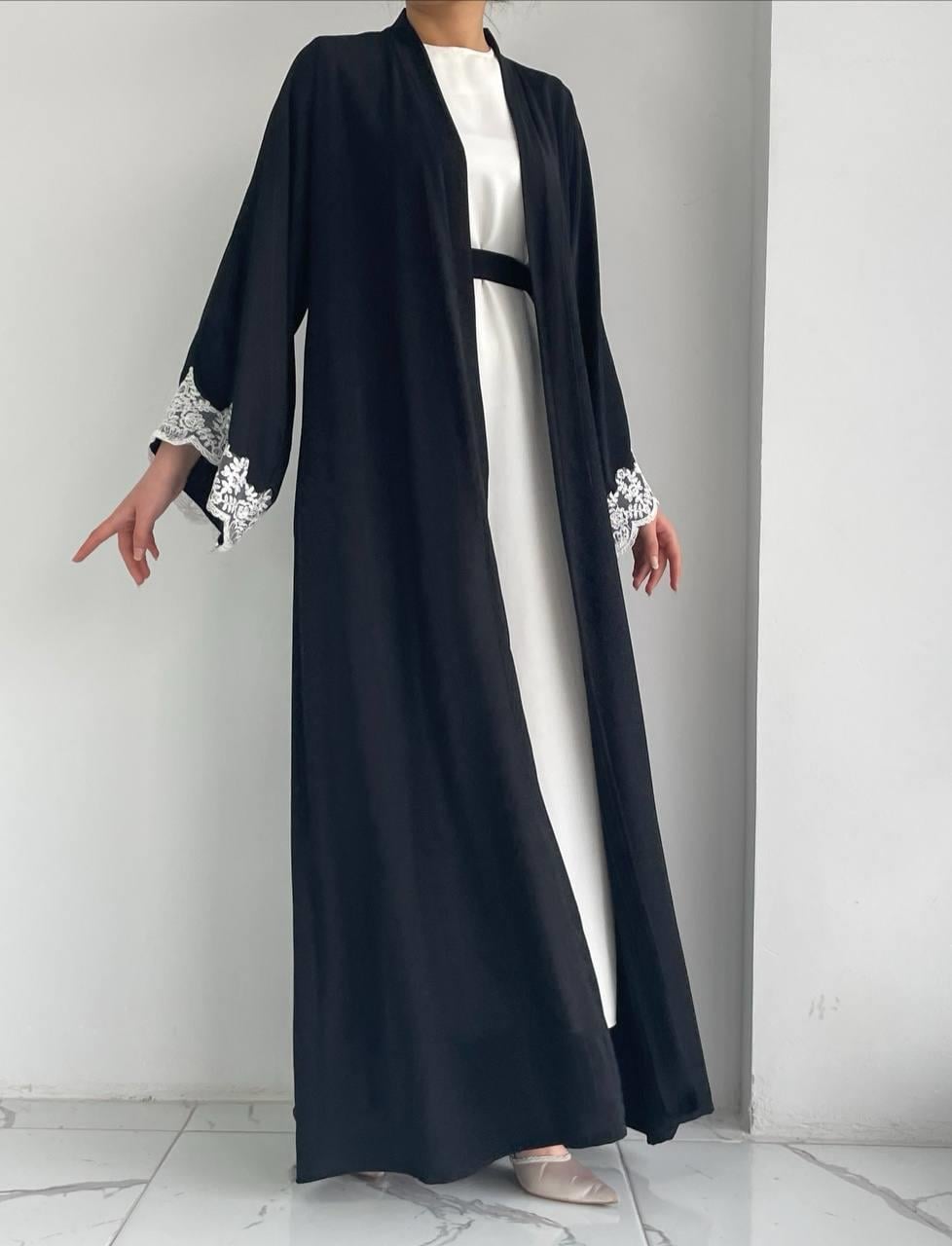 Siyah Elif Abaya