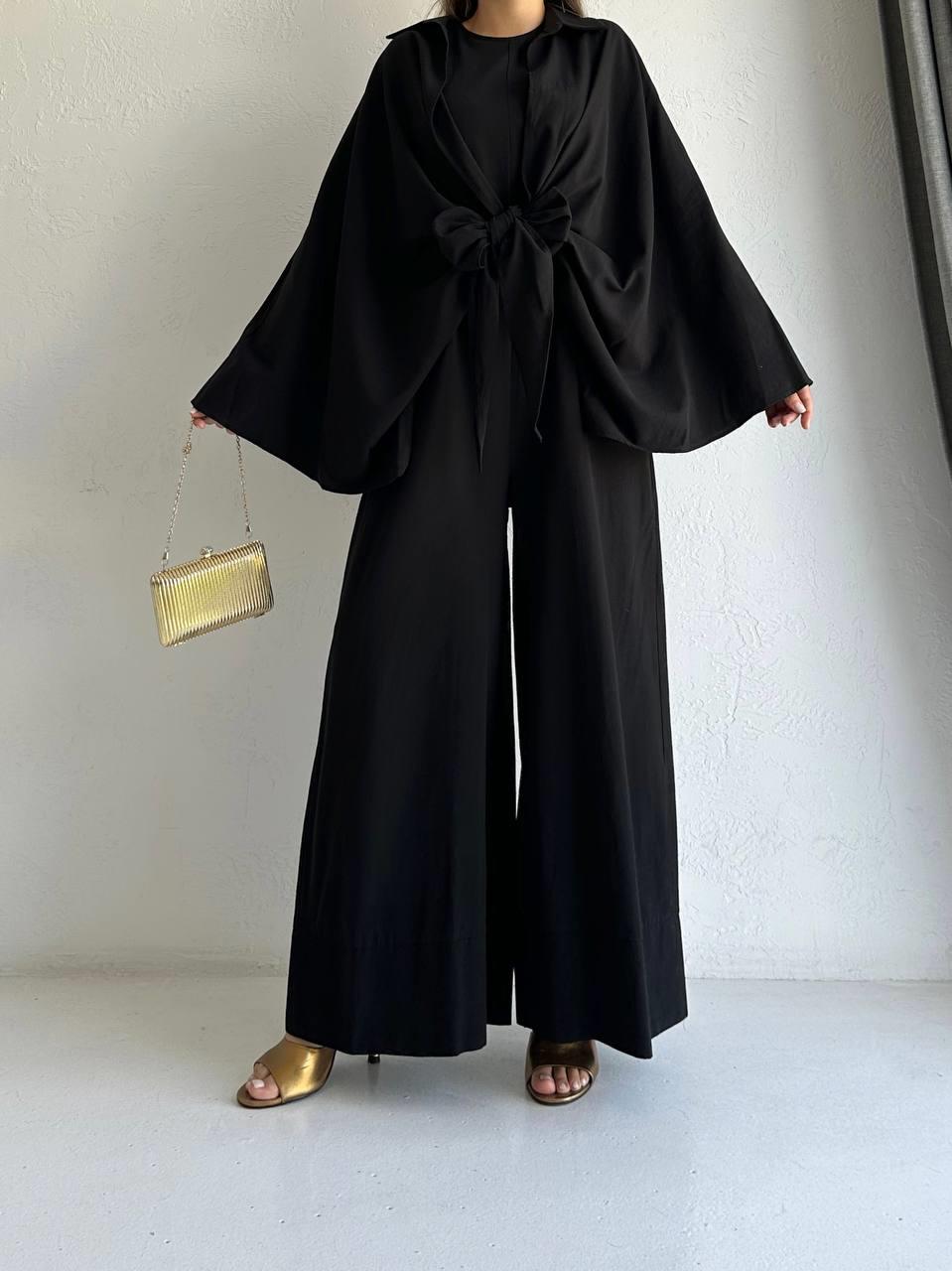 Siyah Kahve Ecmel Tulum Takım