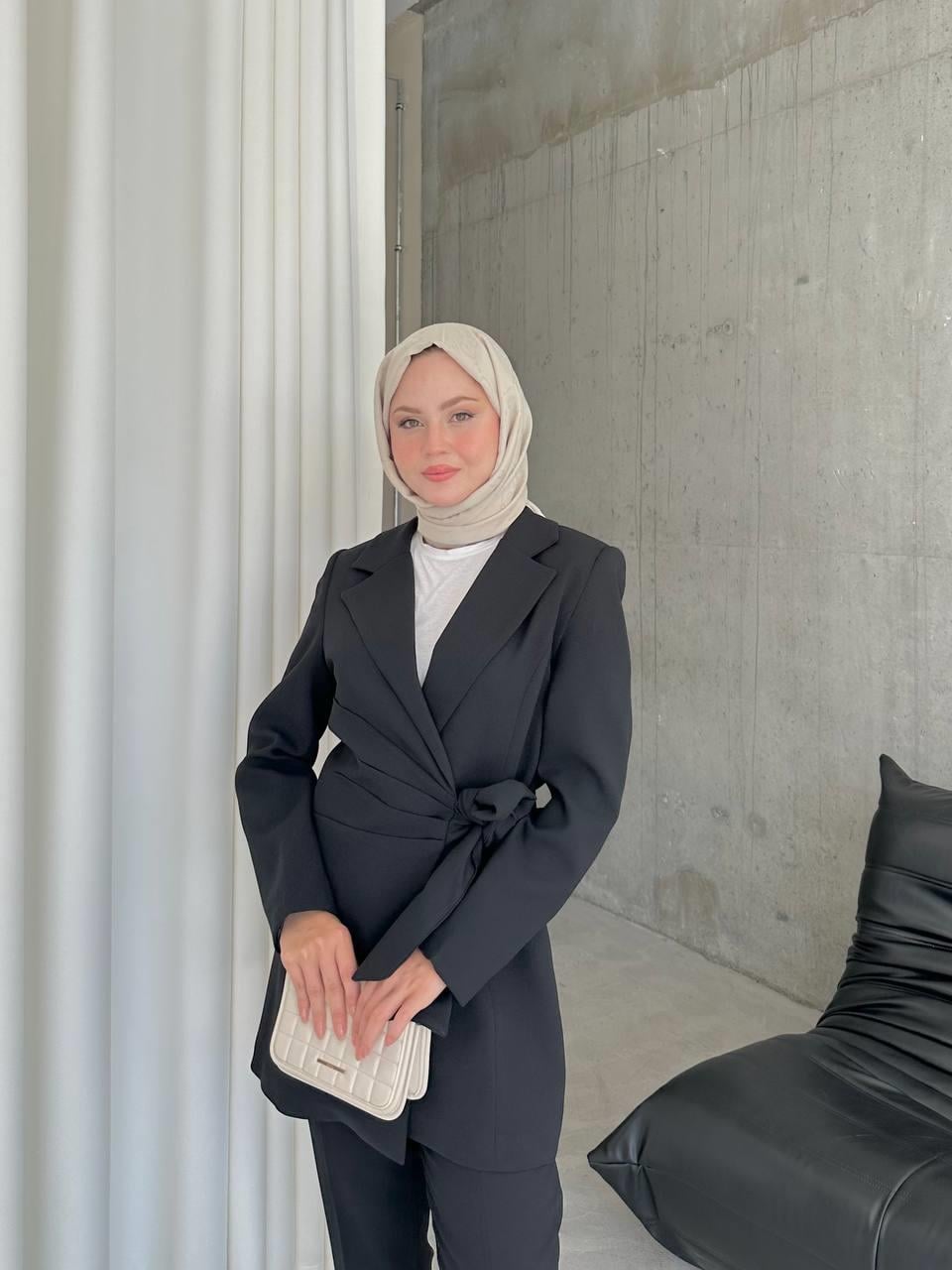 Siyah Terra Pantolon Takım