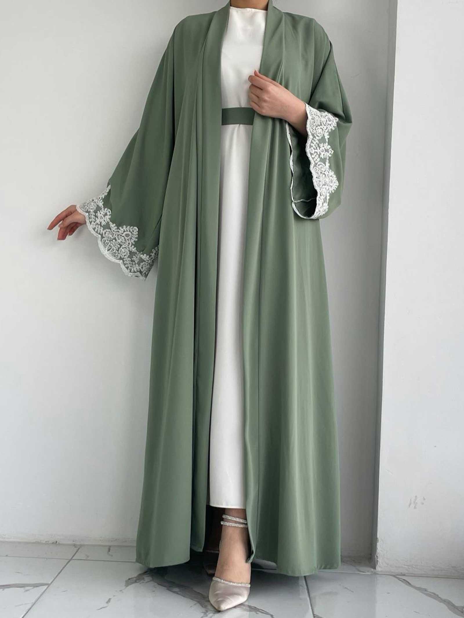 Yeşil Elif Abaya