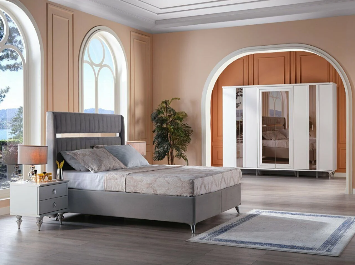 Platin Schlafzimmer