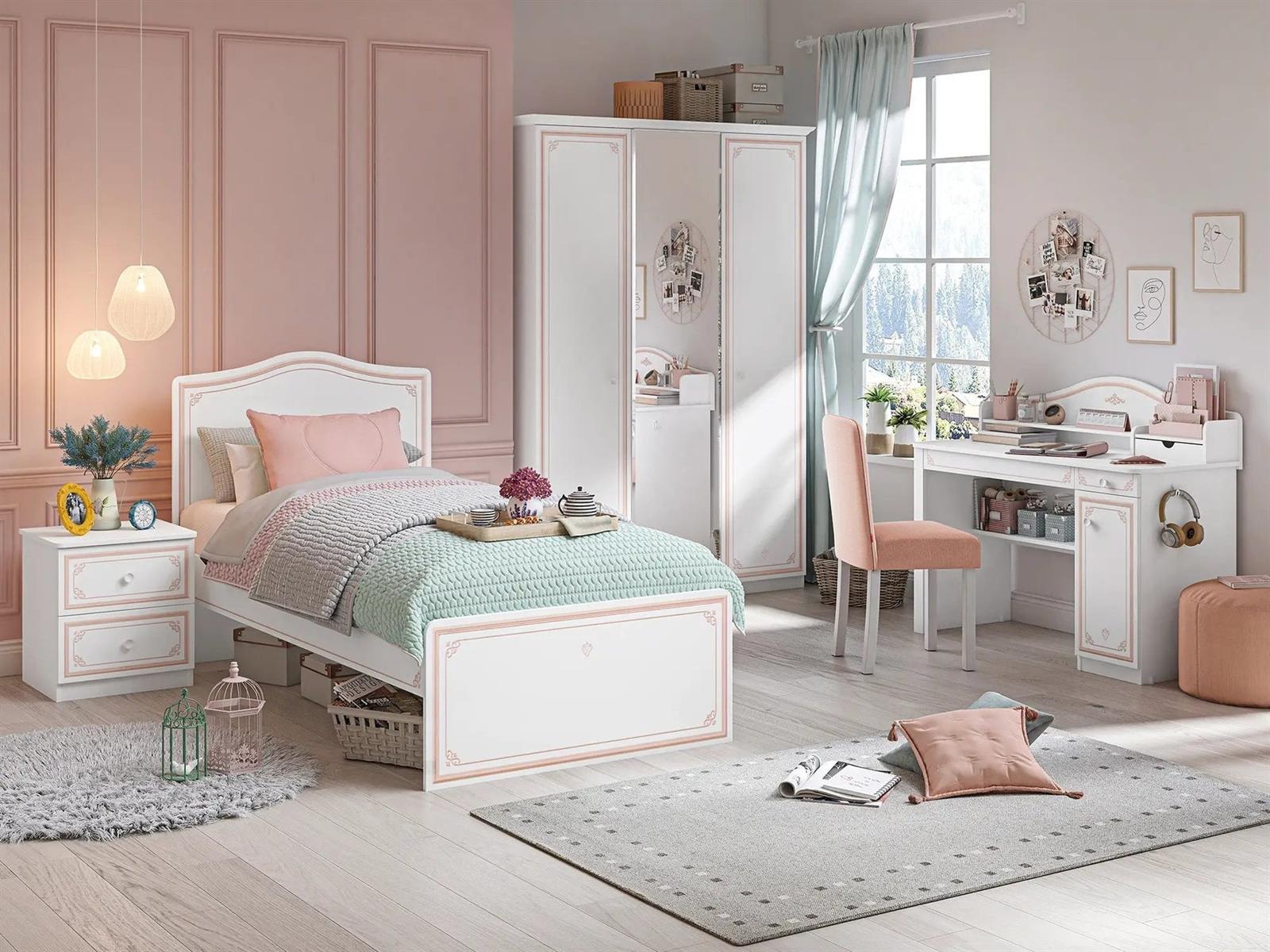 Selena (Rosa) Jugendzimmer Set