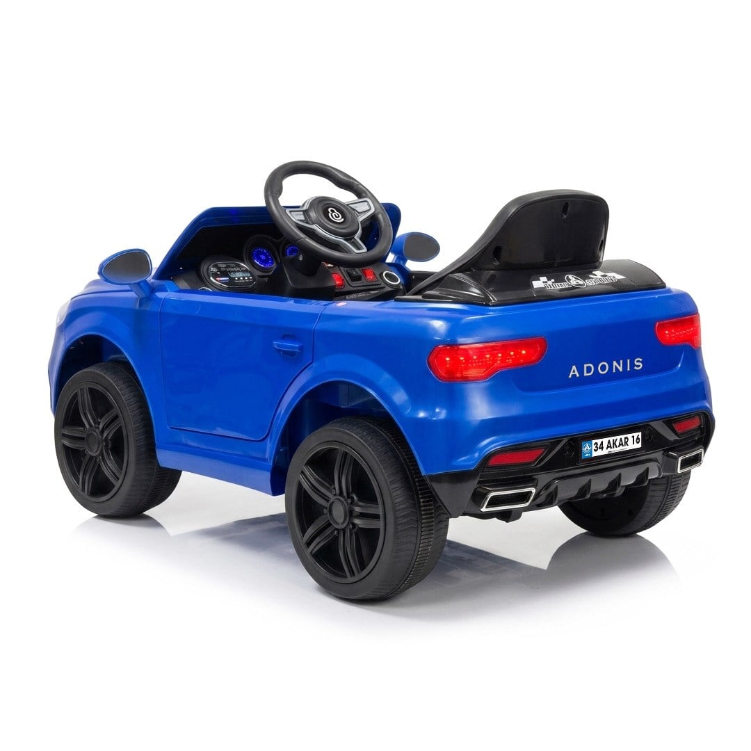 Akar Adonis Kumandalı Akülü Araba 4x2 12 Volt Mavi