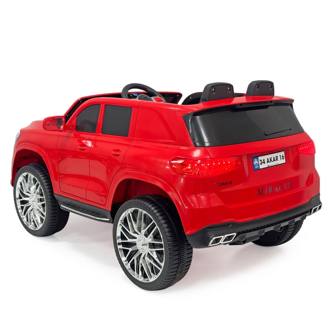 Akar Miracle GT Uzaktan Kumandalı 4X2 12 VOLT Akülü Araba Kırmızı