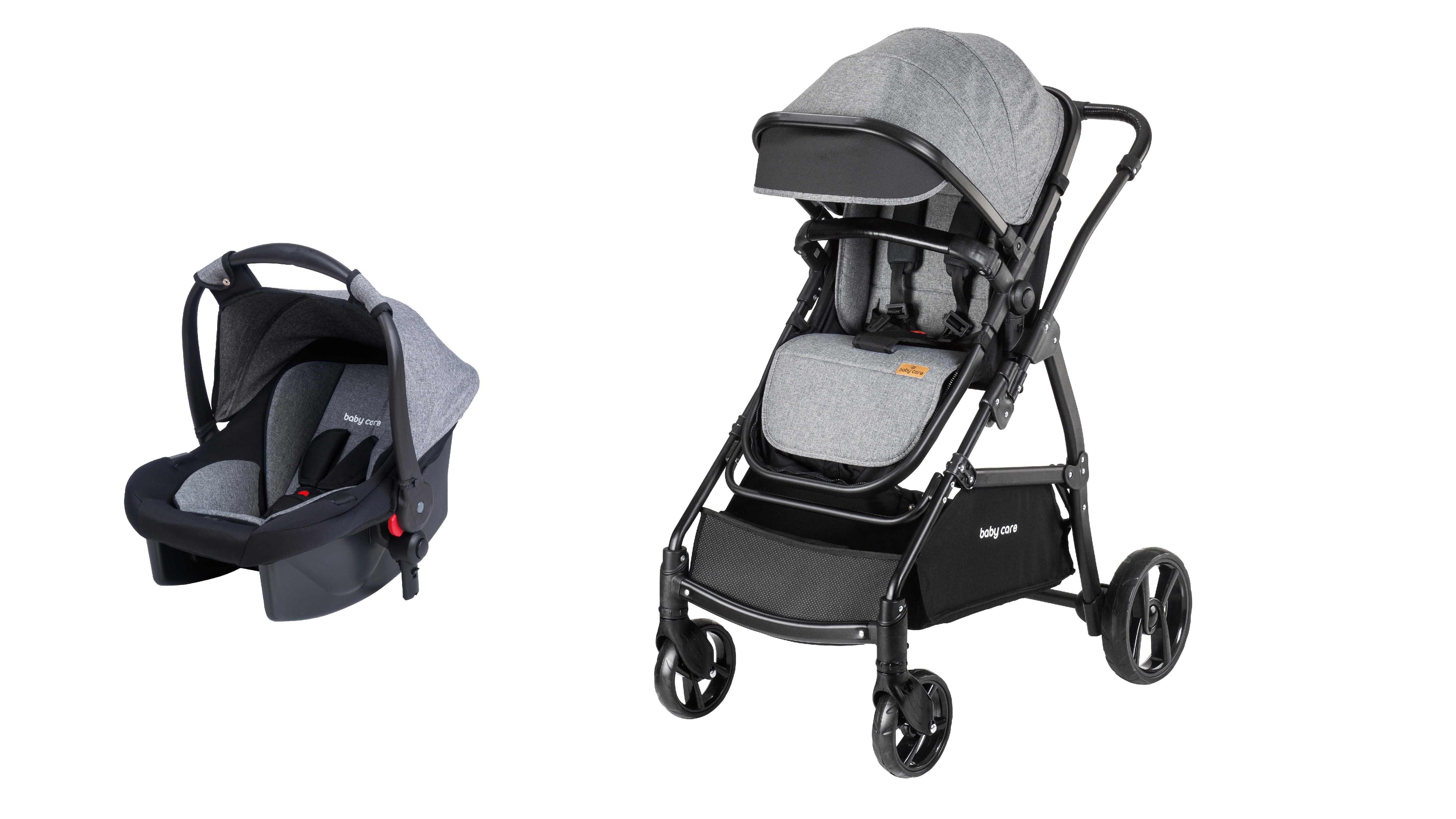 Baby Care Bc-315 Safari Trio Travel Puset Gri ( D ) 8698943146316