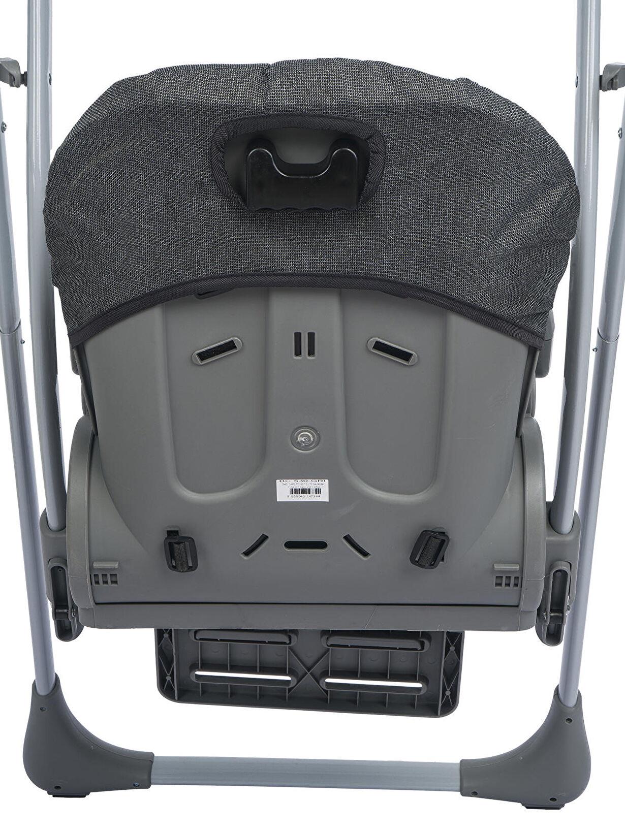 Baby Care Bc-530 Rocket Elite Fonksiyonel Yatarlı Katlanır Salıncak Kahve ( N )