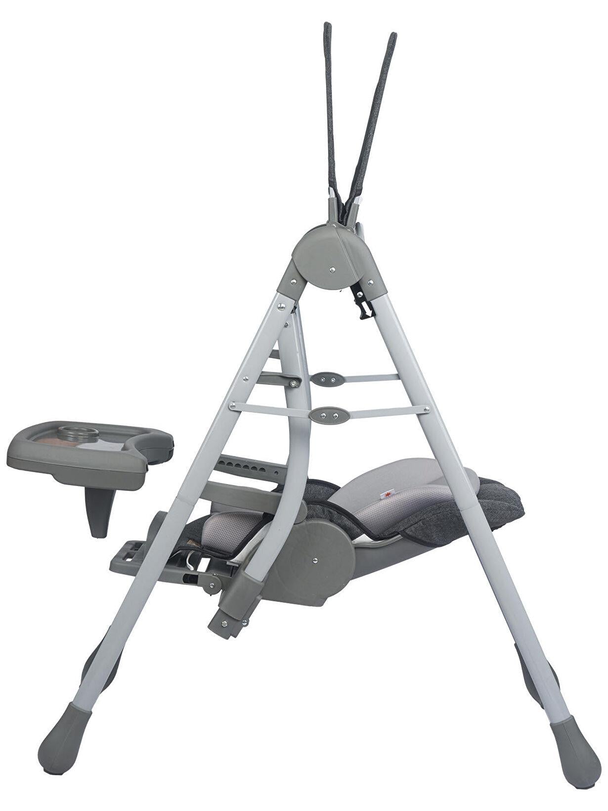 Baby Care Bc-530 Rocket Elite Fonksiyonel Yatarlı Katlanır Salıncak Kahve ( N )
