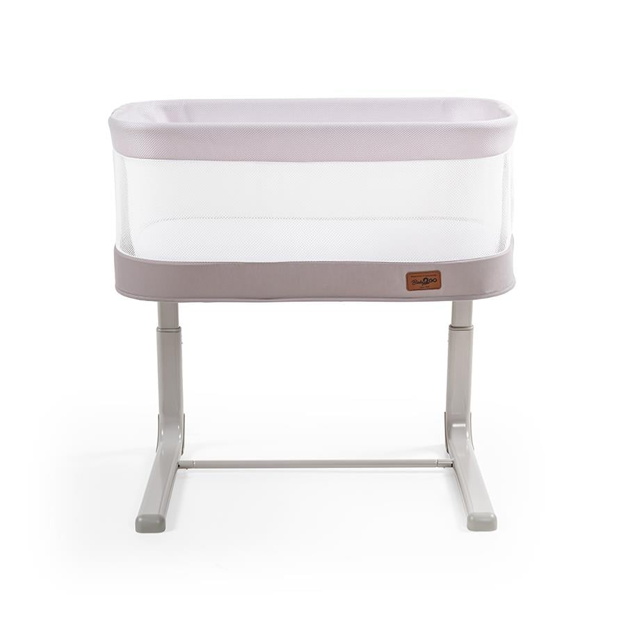 Baby2go 2450 Magnolia Kademeli Anne Yanı Otomatik Müzikli Lüks Beşik Açık Gri