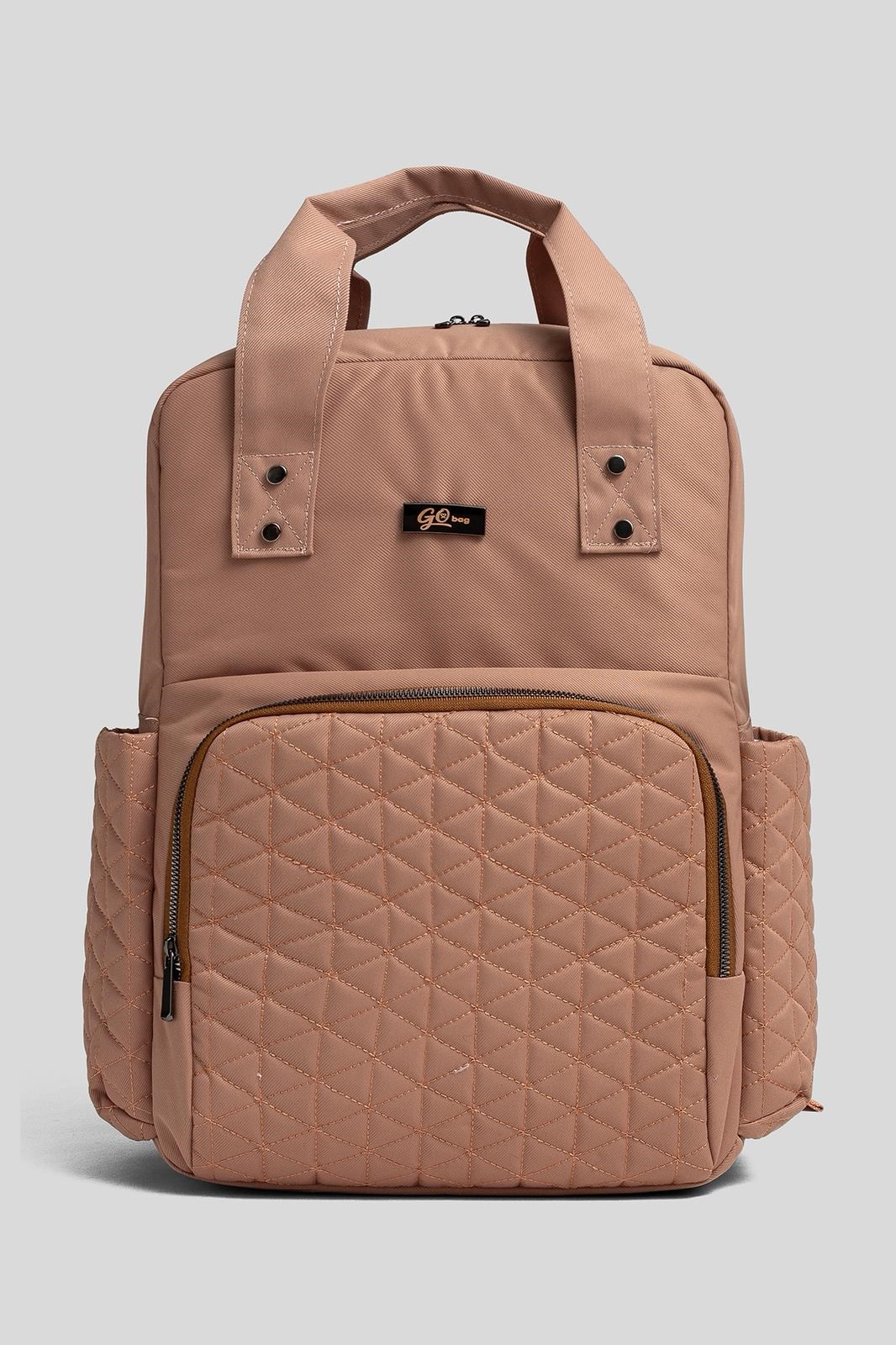 Baby2Go Go Bag Astorıa  Anne Bebek Bakım Çantası (Somon)