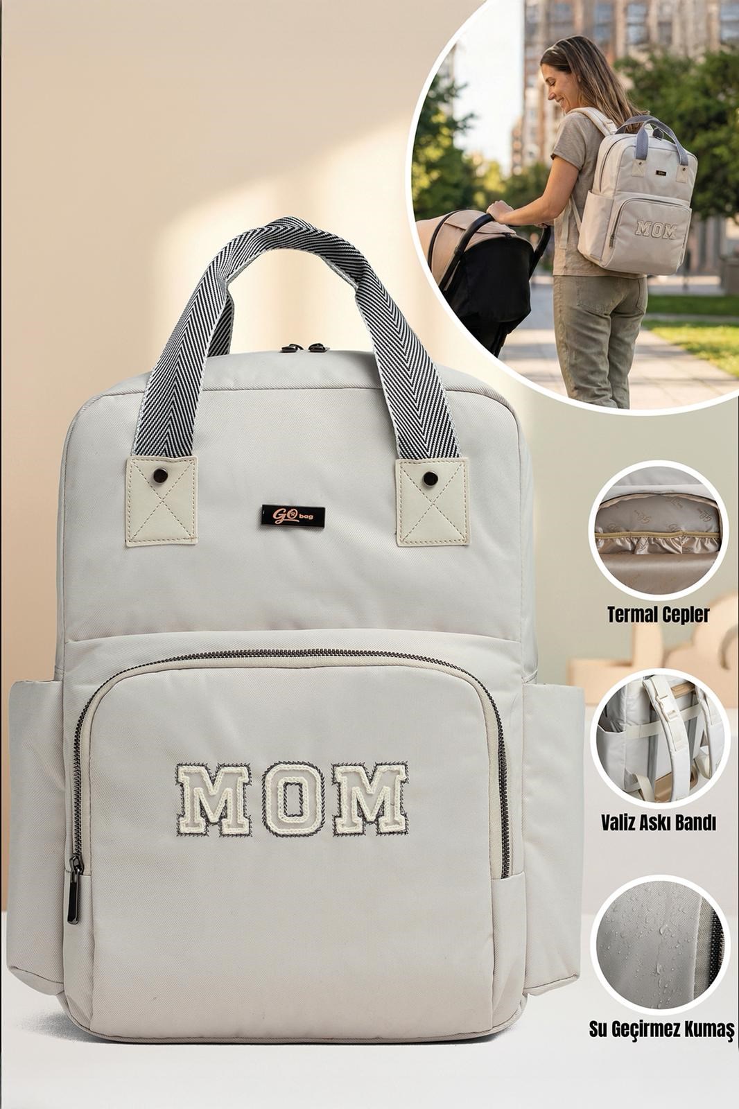 Baby2Go Go Bag Belinda Anne Bebek Bakım Çantası (Krem)
