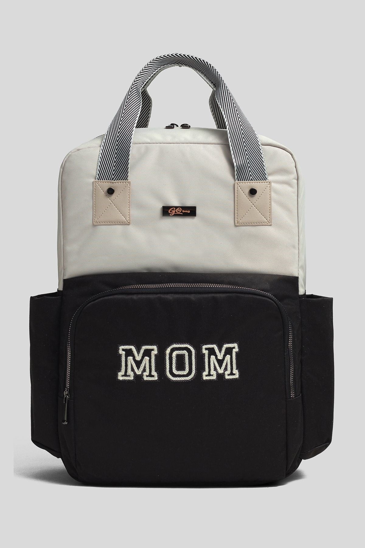 Baby2Go Go Bag Belinda Anne Bebek Bakım Çantası (Krem-Sıyah)