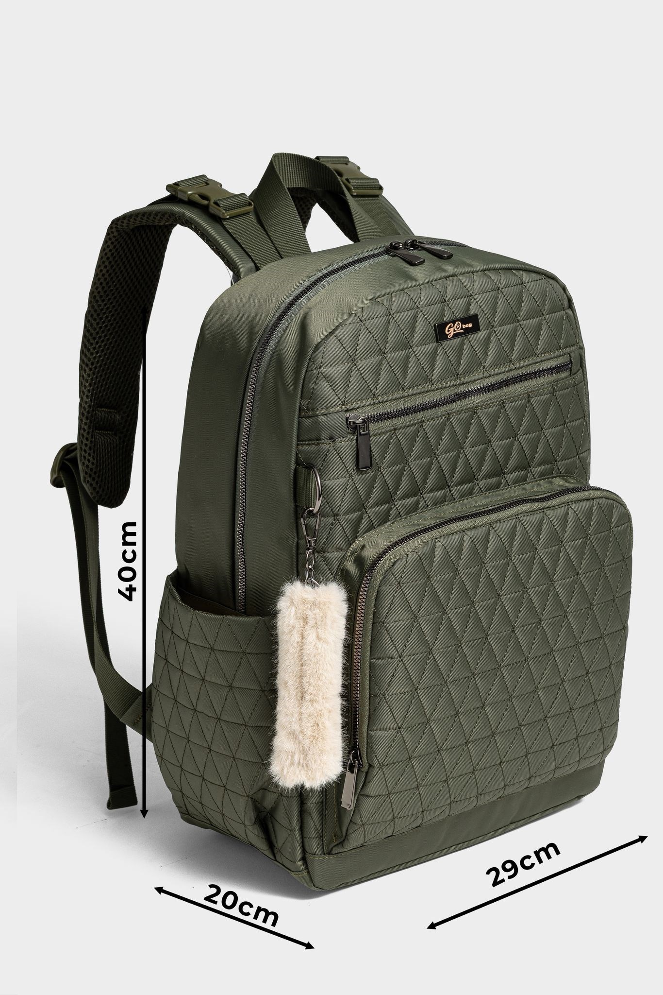Baby2Go Go Bag Isabella  Anne Bebek Bakım Cantası (Hakı Yesıl)