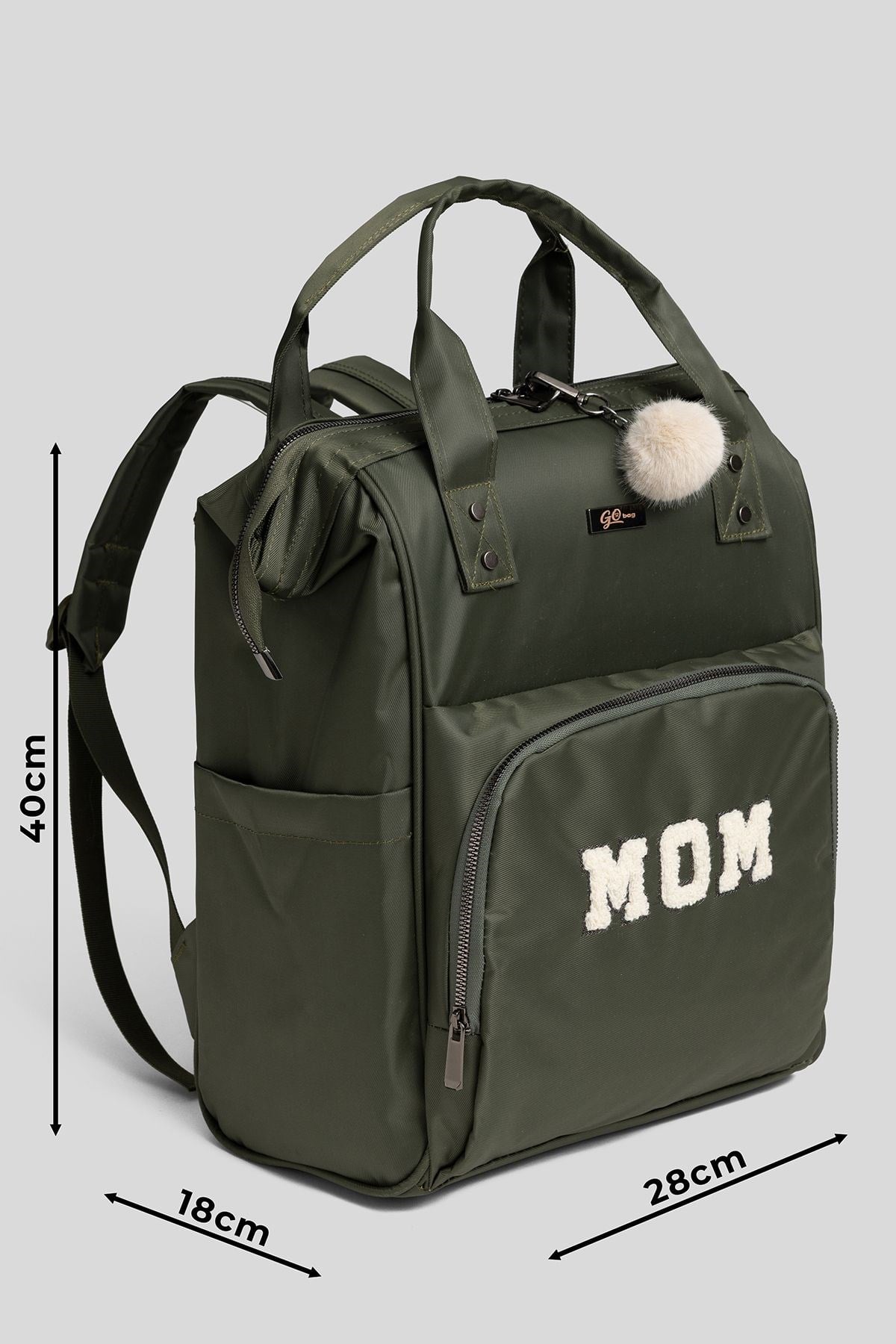 Baby2Go Go Bag Zeına  Anne Bebek Bakım Cantası (Hakı Yesıl)