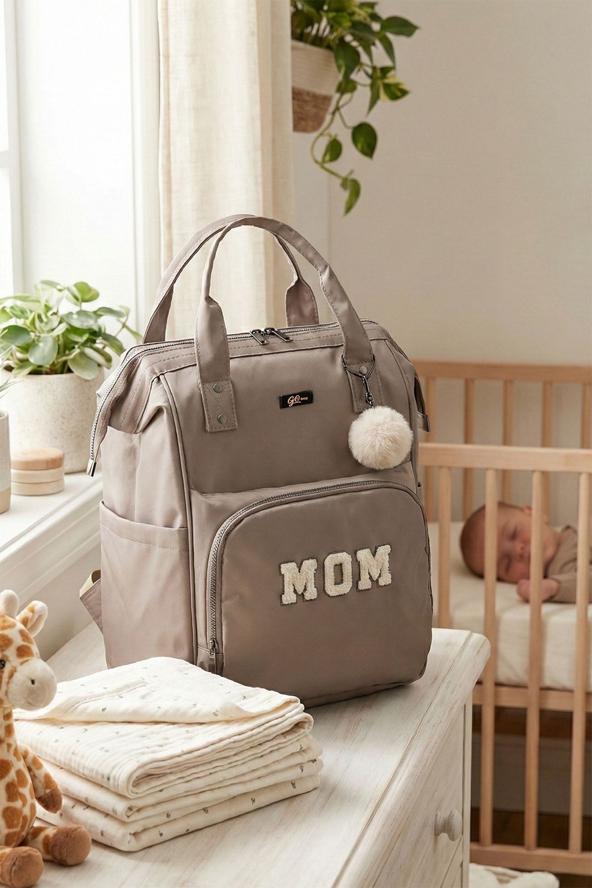Baby2Go Go Bag Zeına  Anne Bebek Bakım Cantası (Vızon)