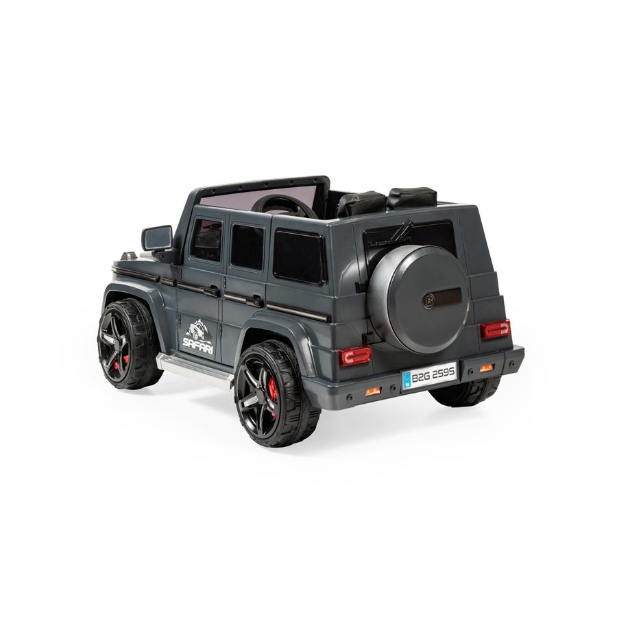 Baby2Go Safari Uzaktan Kumandalı 12V Akülü Araba (Fume)