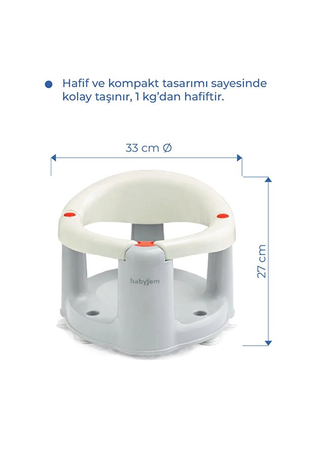 Babyjem 636 Önden Açılır Kaydırmaz B&m Oturağı Kum Beji
