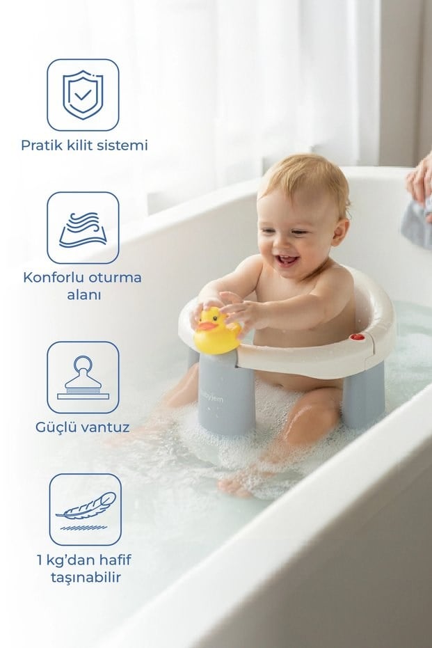 Babyjem 636 Önden Açılır Kaydırmaz B&m Oturağı Kum Beji