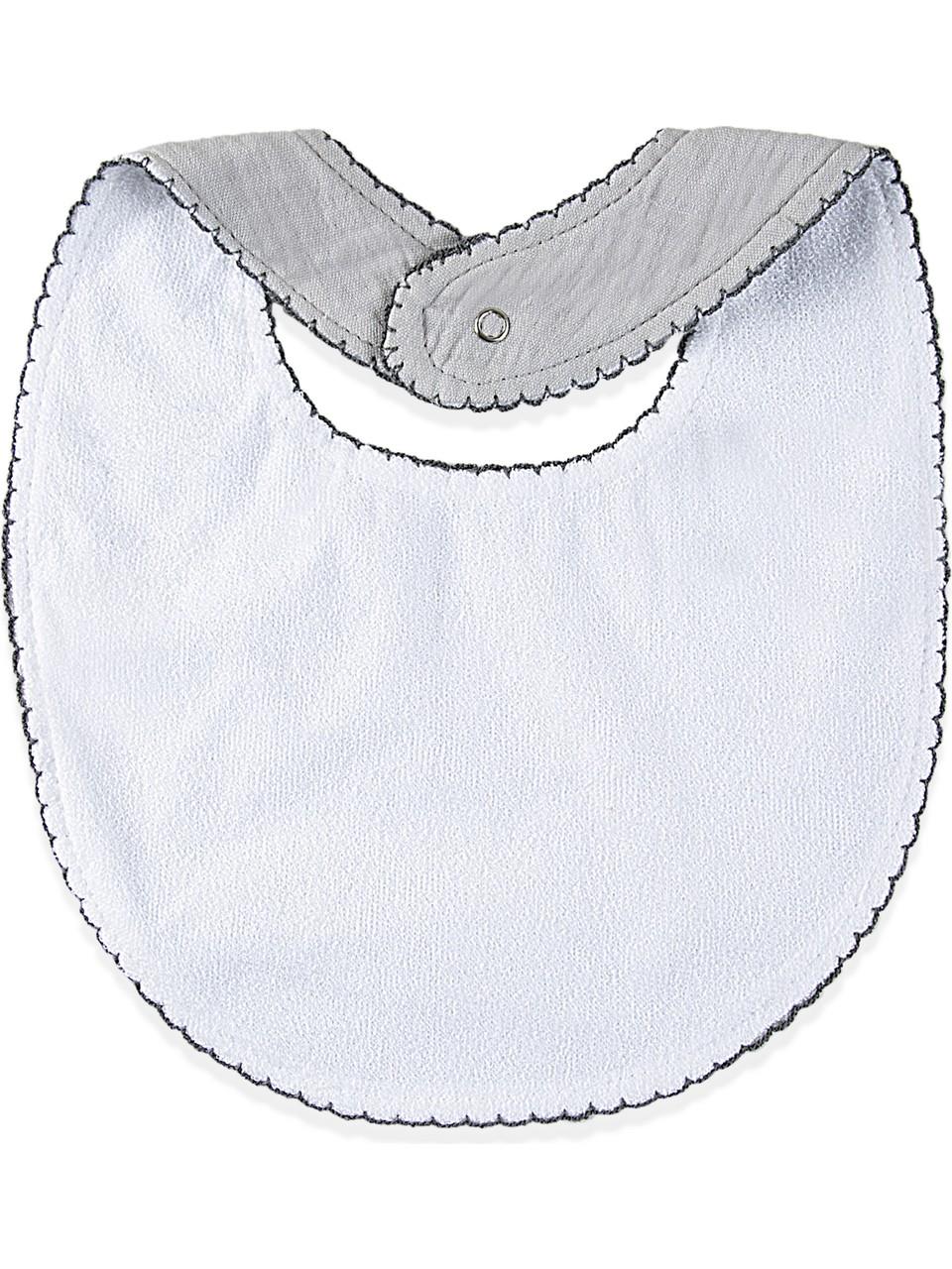 Babyjem Bürümcük Müslin Önlük Gri 811