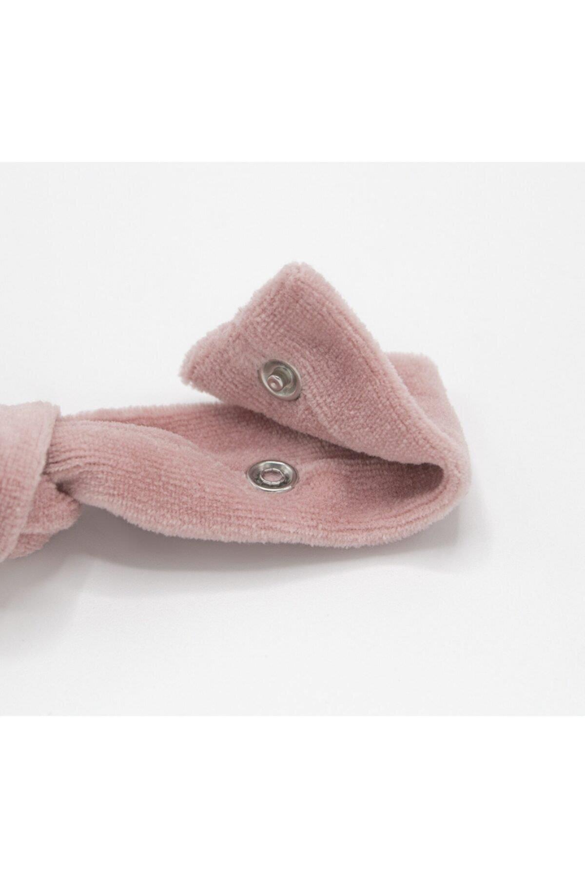 Babyjem Emzik Tutacağı Kalp Desen Gül Kurusu 743