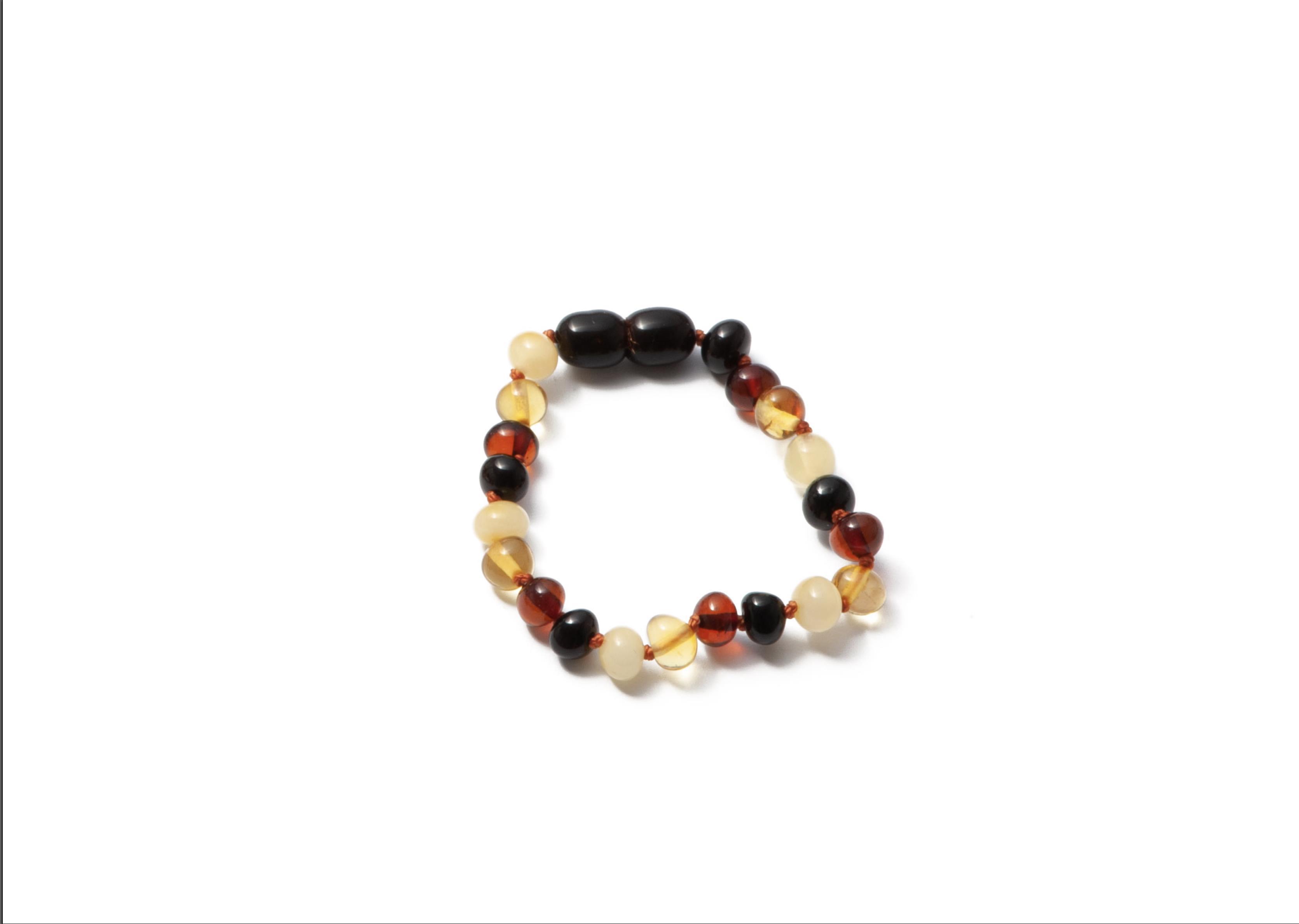 Babyjem Kehribar Bebek Bilekliği Multicolor 588