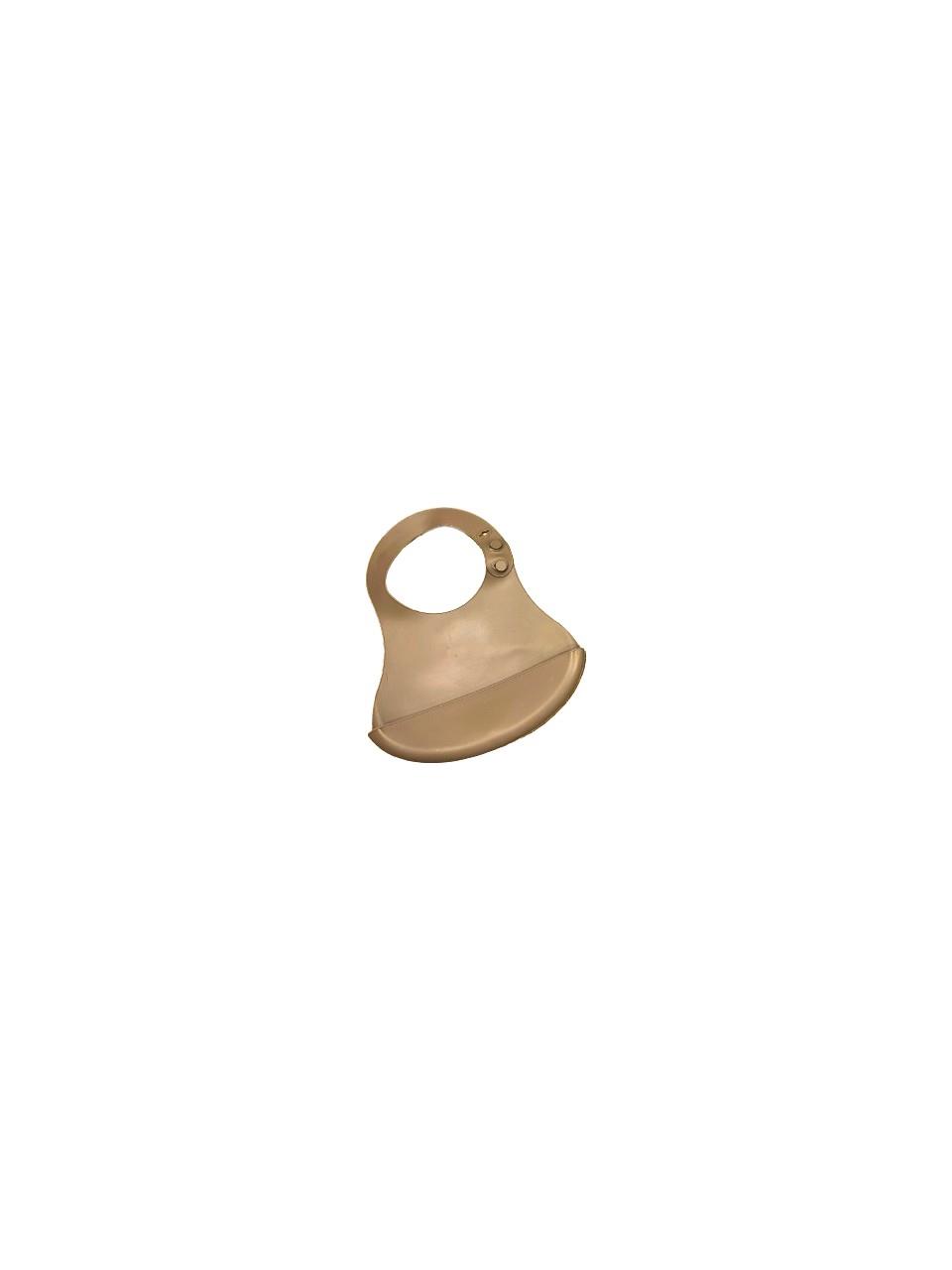 Babyjem Mini  Silikon Önlük Latte 718
