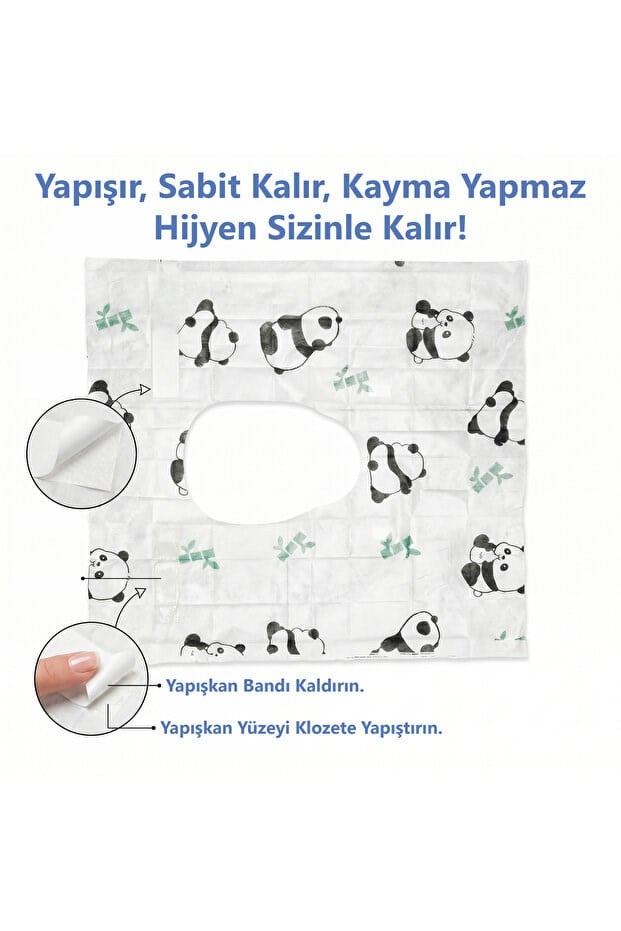 Babymond J-28 Tek Kullanımlık Yetişkin Ve Çocuklar İçin  Tuvalet Örtüsü
