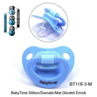 Babytime Bt118-3 S. Mat Gövdeli Damaklı Emzik N.3