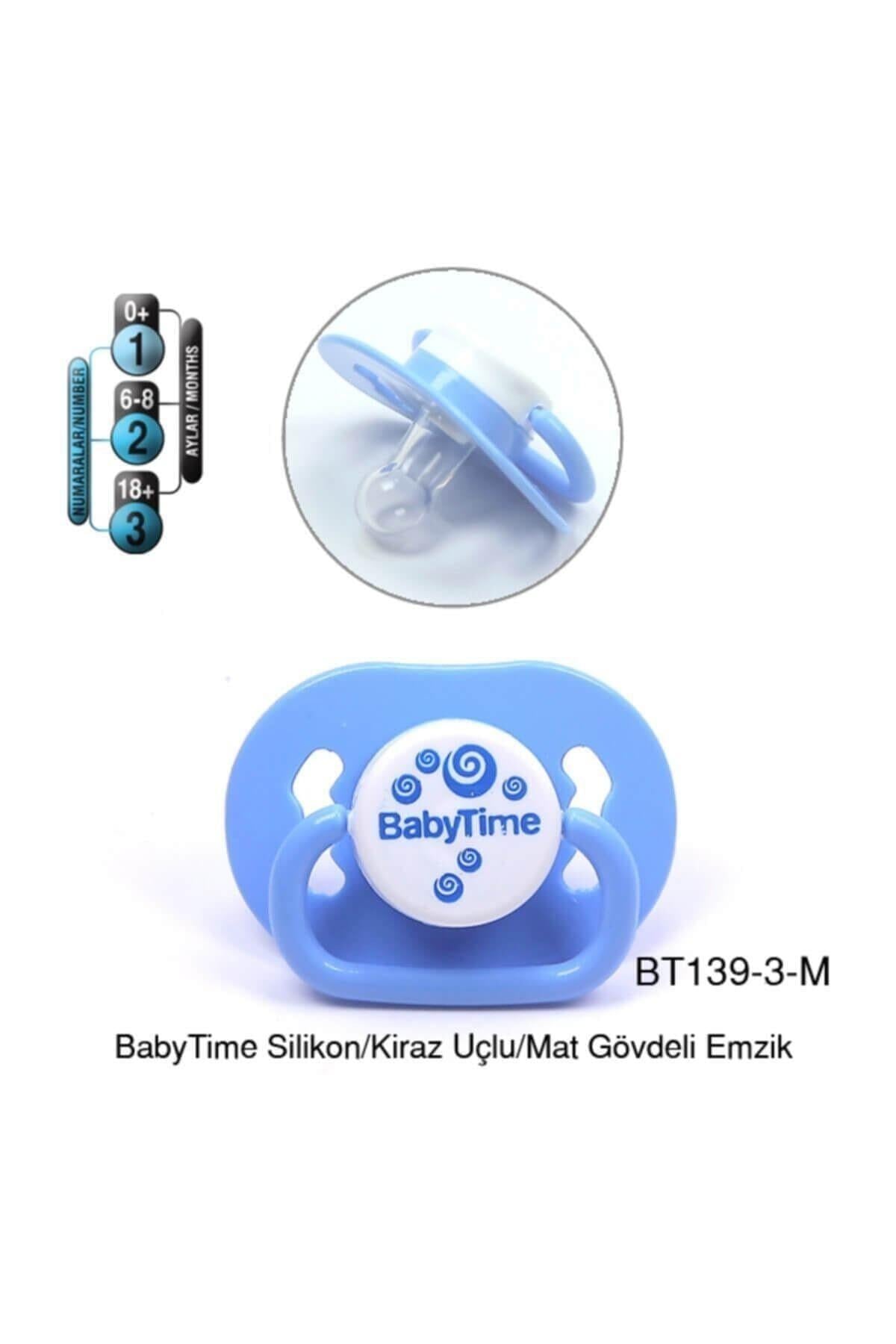 Babytime Bt139-3 Silikon Damaklı Koruma Kapaklı Emzik No:3