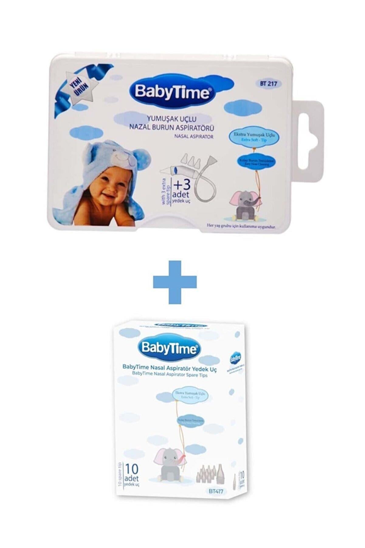 Babytime Yumuşak Uçlu Burun Aspiratörü 13 Adet Yedek Uç