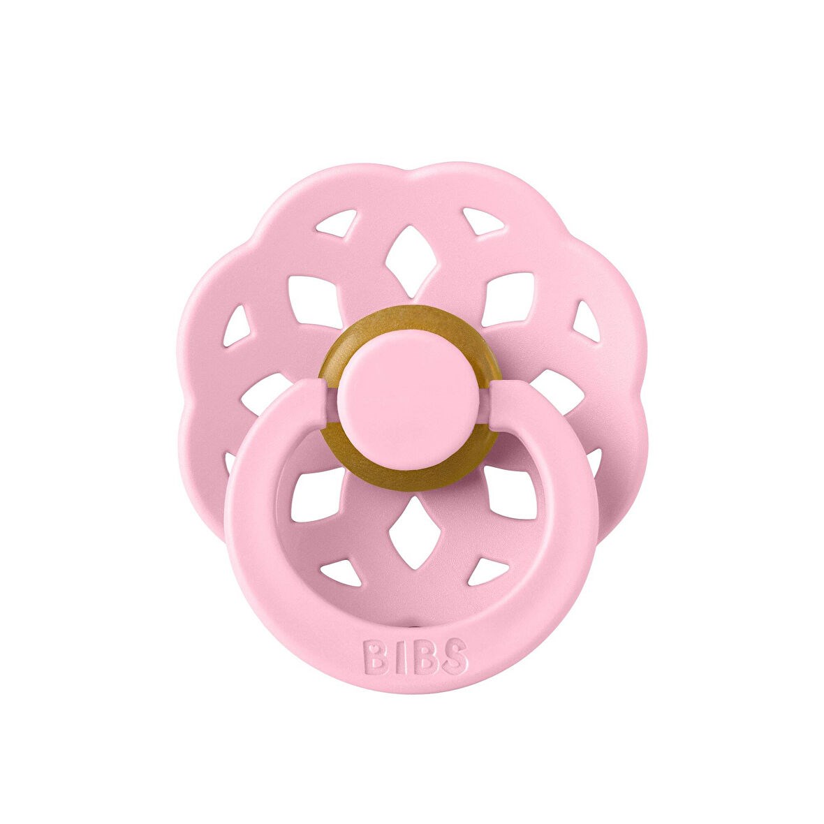 Bibs Boheme Kauçuk Emzik-Baby Pink 0-6 Ay