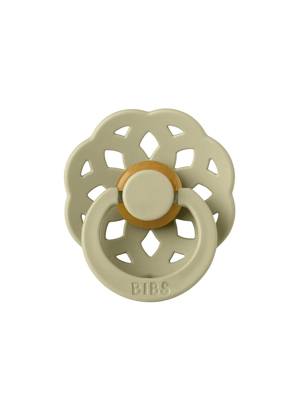 Bibs Boheme Kauçuk Emzik-Khaki 0-6 Ay