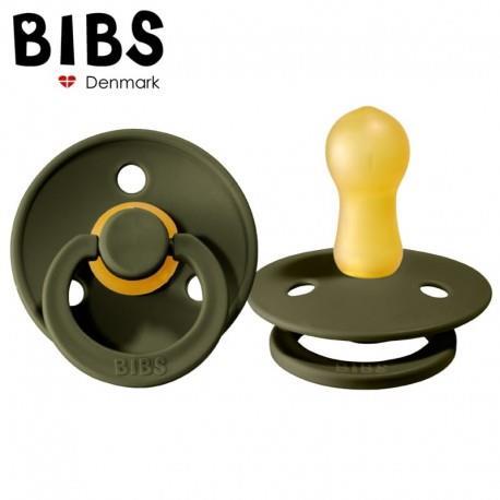 Bibs Colour Bebek Doğal Kauçuk Emzik Hunter Green 6/18 Months