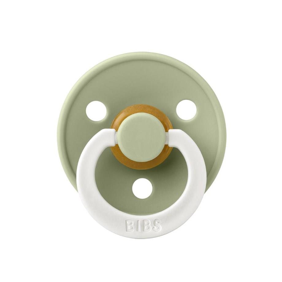 Bibs Colour Kauçuk Emzik 0-6 Ay Sage Glow
