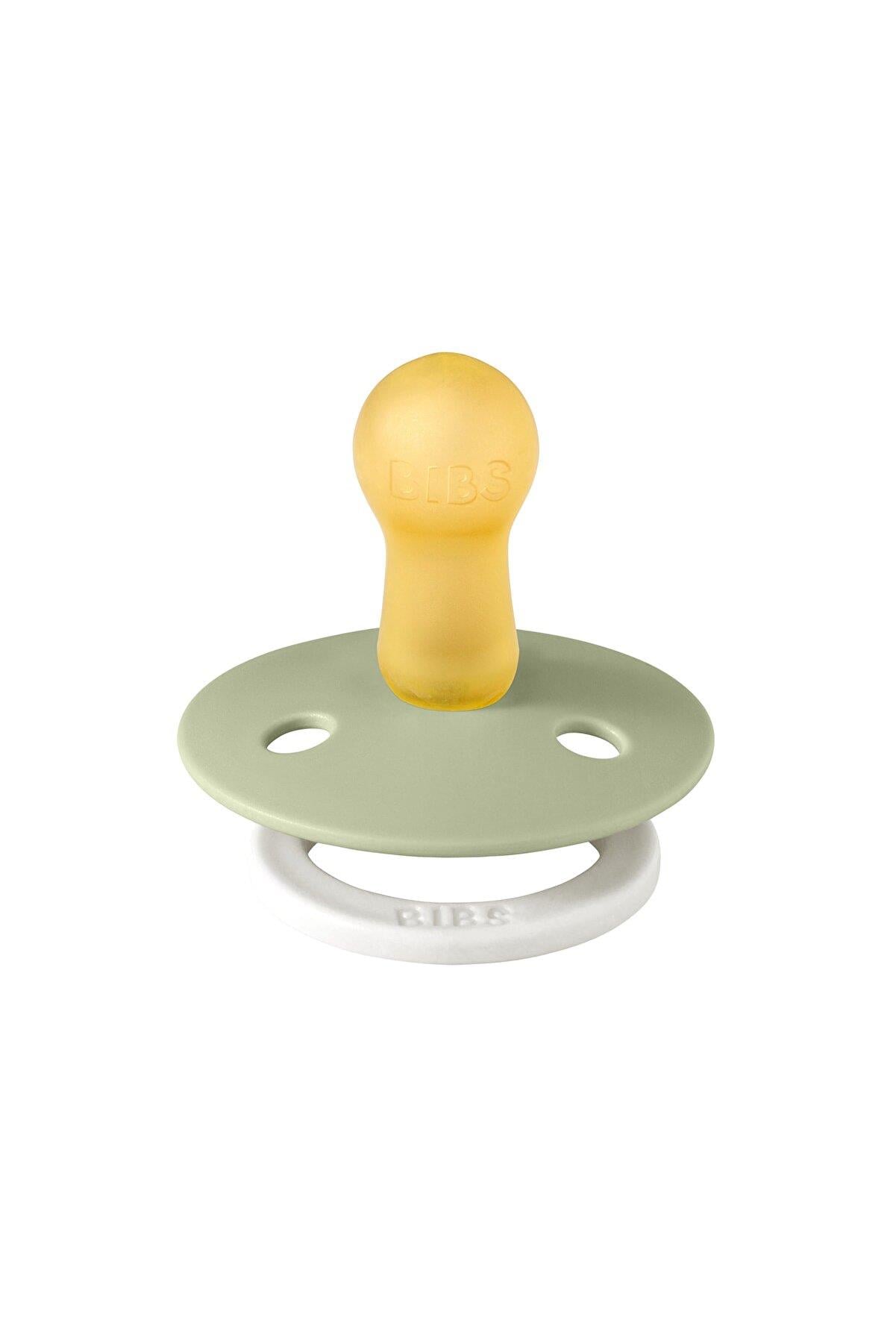 Bibs Colour Kauçuk Emzik - Sage Glow 6-18 Ay