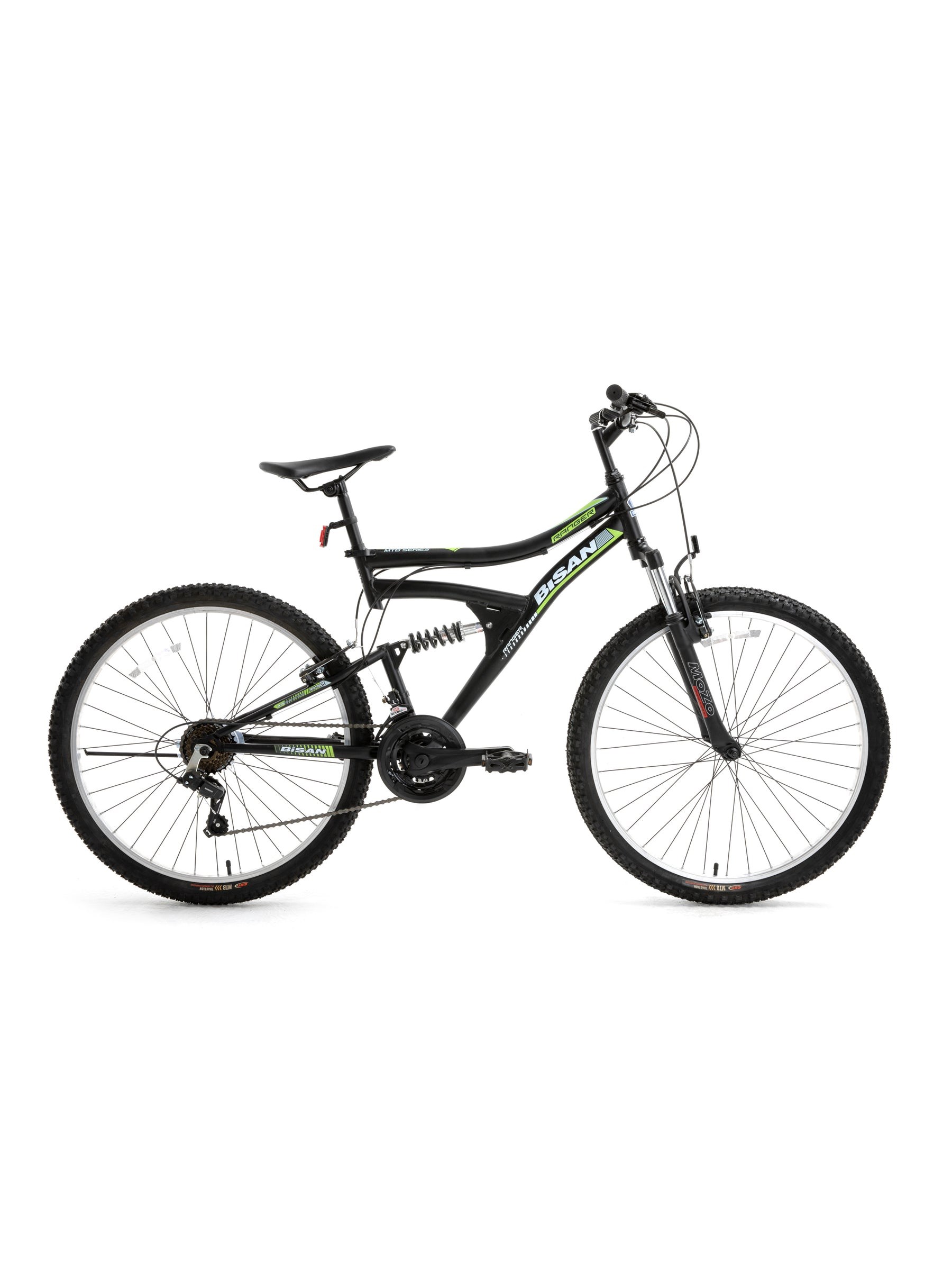 Bisan Ranger-25 Ürün Rengi: Mat Siyah   Kadro: 42 Cm   Vites: 3x7 Vites   Tekerlek: 26