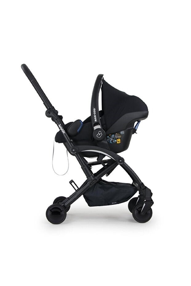 Bumprider Connect³ Bebek Arabası Black-Grey ( Tek Araba )