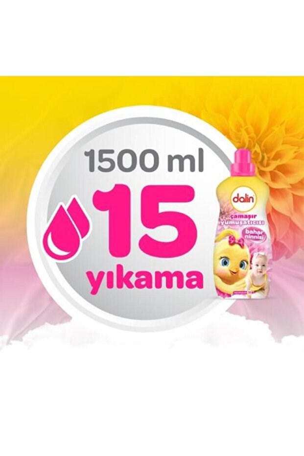 Dalin Bahar Ninnisi Bebek Çamaşır Yumuşatıcısı 1500 Ml