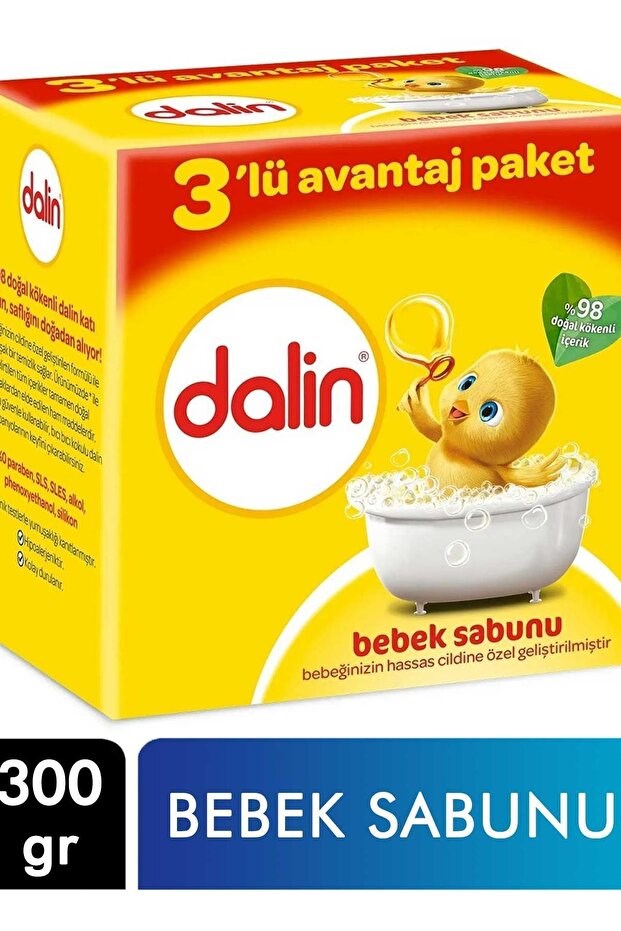 Dalin Bebek Sabunu 3 100 gr