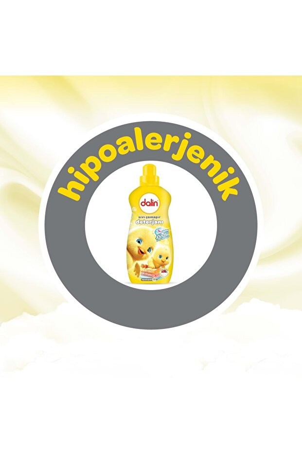 Dalin Çamaşır Deterjanı 1.5LT Bıcı Bıcı Kokulu (Hassas ve Hipoalerjenik Formül)