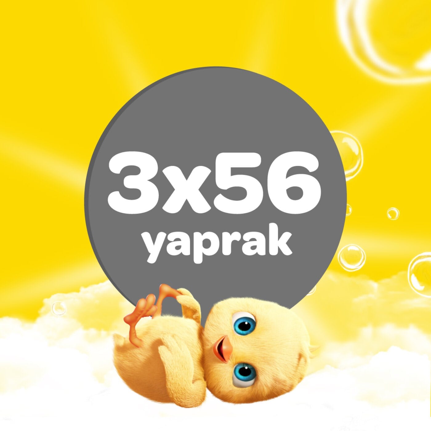 Dalin Klasik Islak Havlu 3x56 Adet