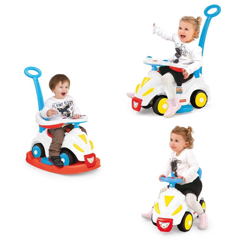 Dolu Fisher-Price Smile Araba 4Ü 1 Arada