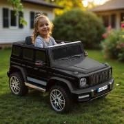 Dolu Oyuncak 12 Volt Urban Uzaktan Kumandalı  Akülü Araba Siyah 8496