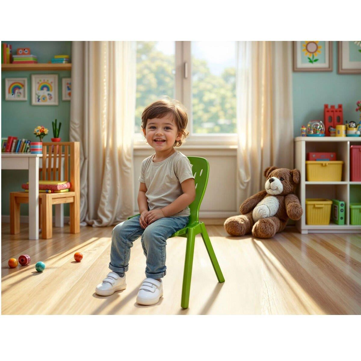 Dolu Sandalye Karma Renk