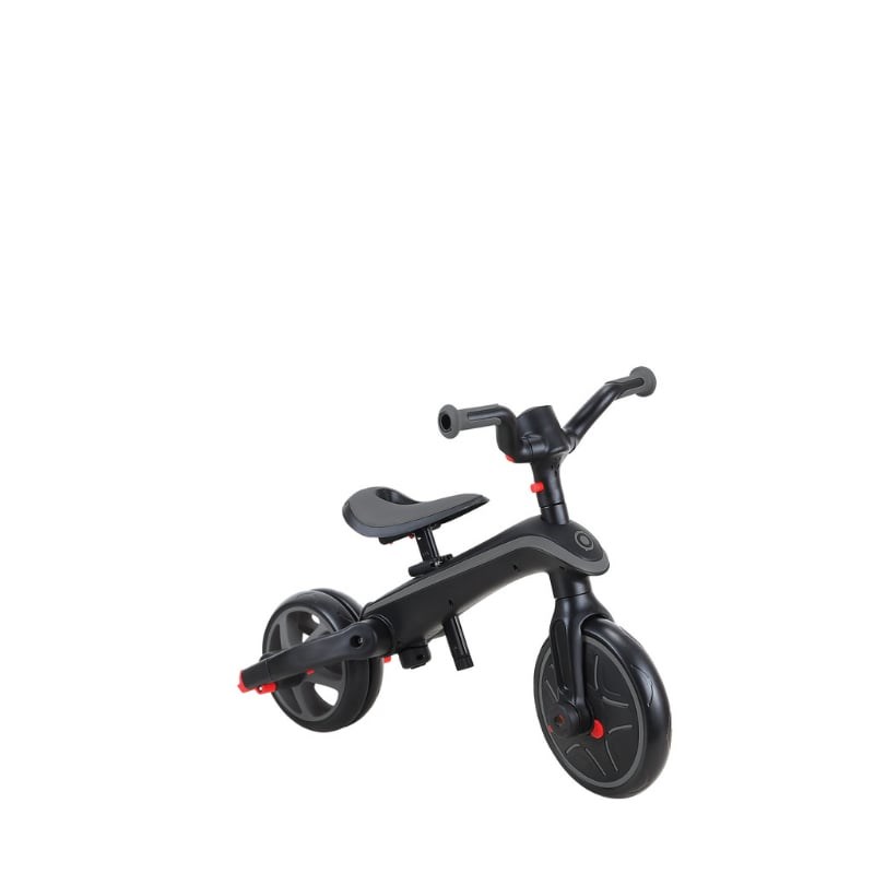 Globber Explorer 4in1 Katlanabilir Bisiklet-Siyah-Gri 732-120