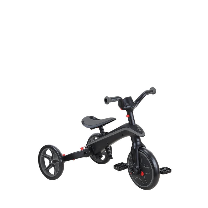 Globber Explorer 4in1 Katlanabilir Bisiklet-Siyah-Gri 732-120
