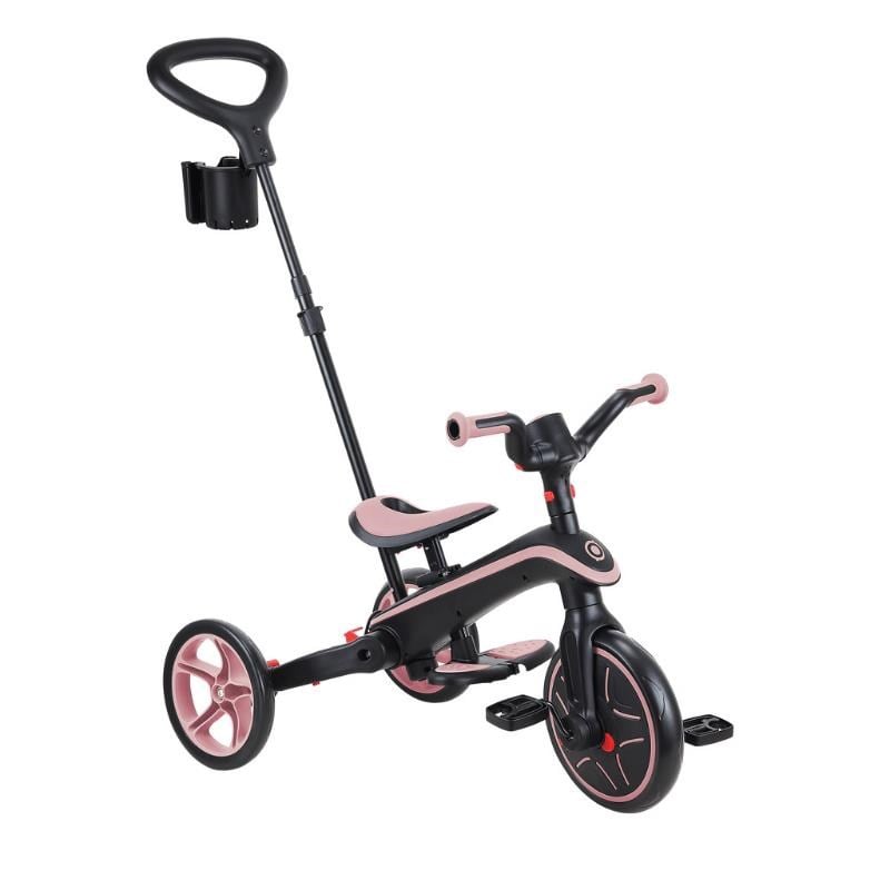 Globber Explorer 4in1 Katlanabilir Bisiklet-Koyu Pastel Pembe 732-210