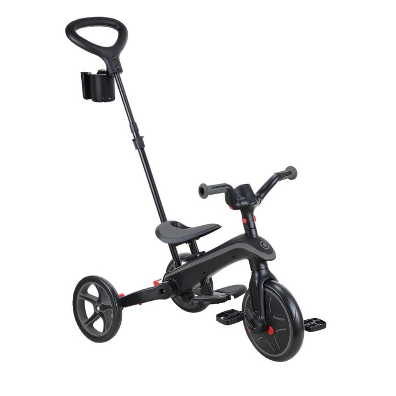 Globber Explorer 4in1 Katlanabilir Bisiklet-Siyah-Gri 732-120