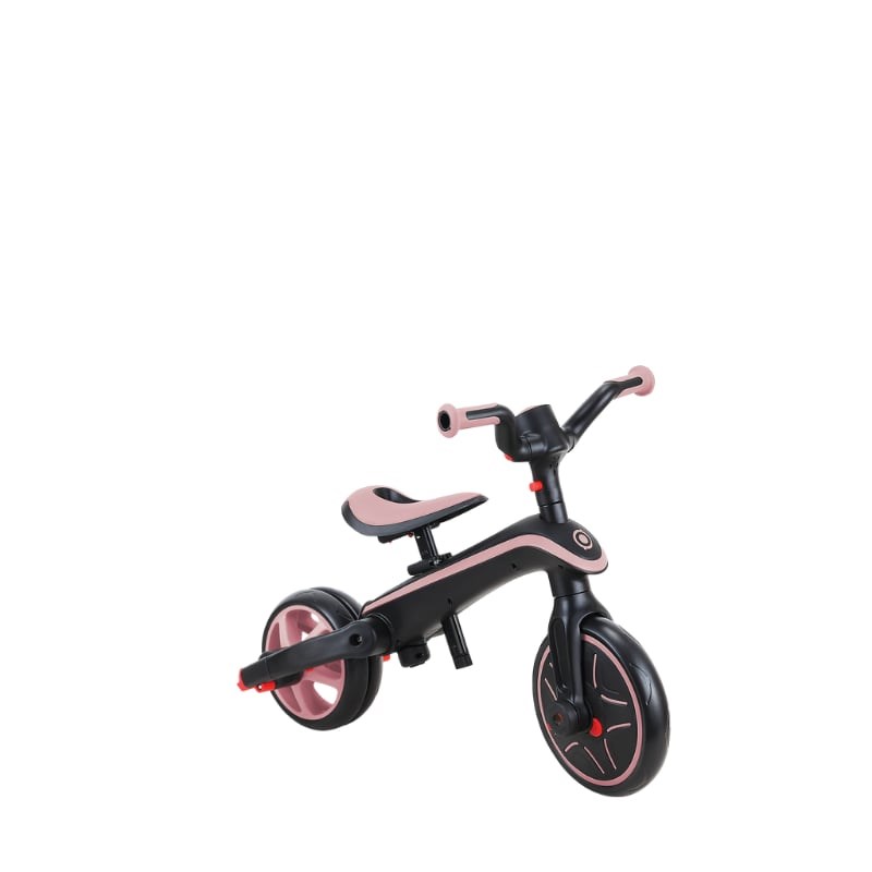Globber Explorer 4in1 Katlanabilir Bisiklet-Koyu Pastel Pembe 732-210
