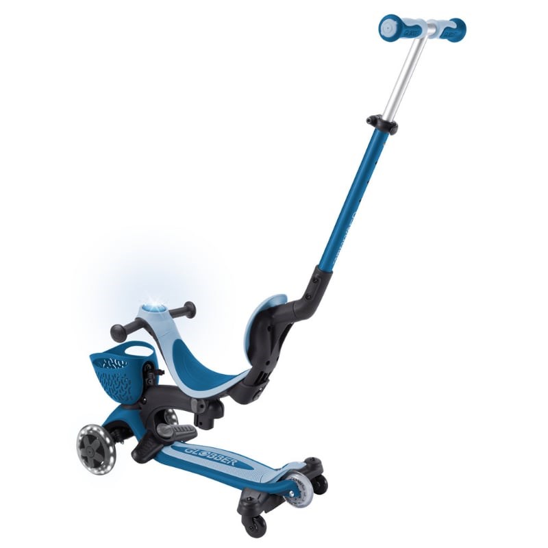 Globber Go Up Baby 360 Işıklı Scooter - Pastel Mavi 844-100