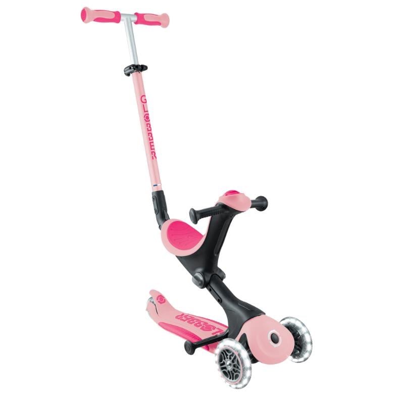 Globber Go Up Deluxe Işıklı Scooter - Pastel Pembe 646-710